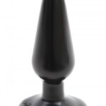 BUTT PLUG zwart medium