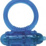 Soft Slicone Vibrating Ring Blue