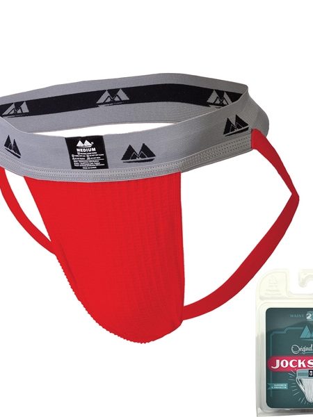 Jocks Red Small 2"