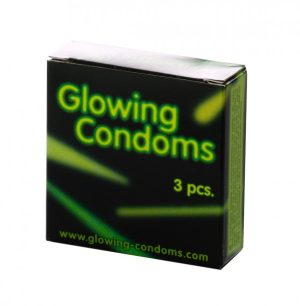 Glowing Condoms 3 pieces