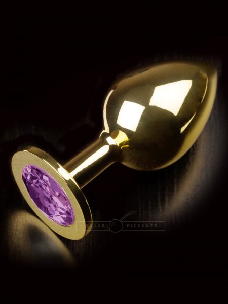 Jewellery Gold Large Purple