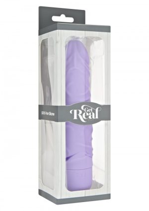 Get Real Classic Original Vibrator Purple 7.9 inch