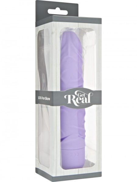 Get Real Classic Original Vibrator Purple 7.9 inch