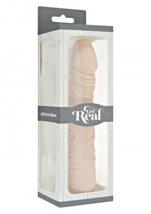 Get Real Classic Original Vibrator Light Skin 7.9 inch