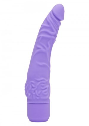 Get Real Classic Slim Vibrator Purple 8.1 Inch - Afbeelding 3