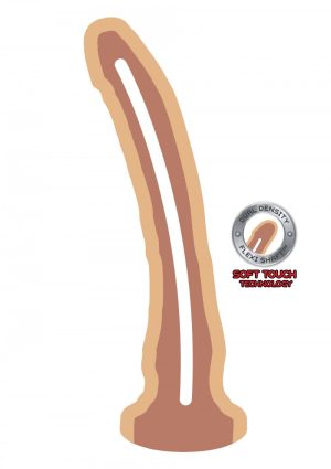 Get Real Dual Density Dong 9 inch Light Skin - Afbeelding 2