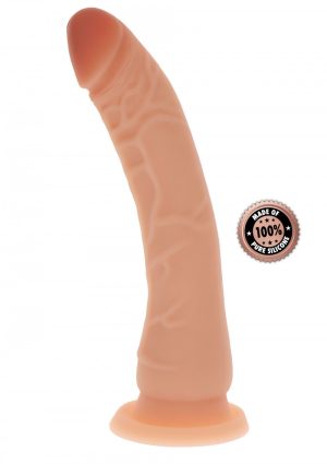 Get Real  Silicone Dong 8.5 Inch Light Skin - Afbeelding 3