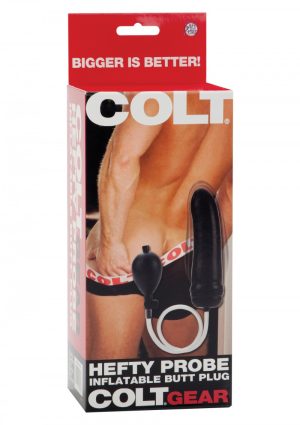 COLT Inflatable Butt Plug Black