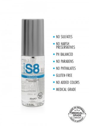 S8 Original water based lube 50 ml - Afbeelding 2
