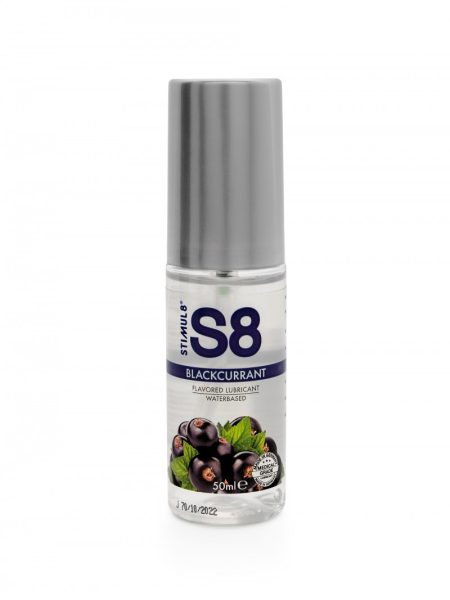 S8 WaterBased Flavored Lube 50ml Blackcurrant