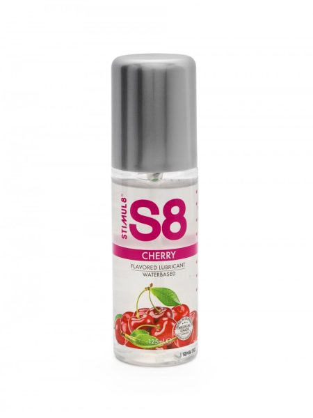 S8 WaterBased Flavored Lube 125ml Cherry