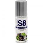 S8 WaterBased Flavored Lube 125ml Blackcurrant