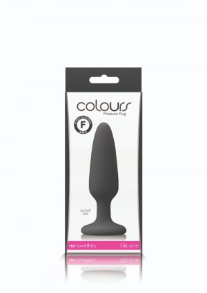 Colours Pleasures Small Plug Black | NS Novelties