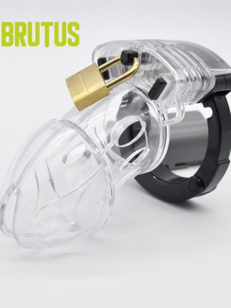 Alpha Cage - Chastity Cage - Clear | Brutus