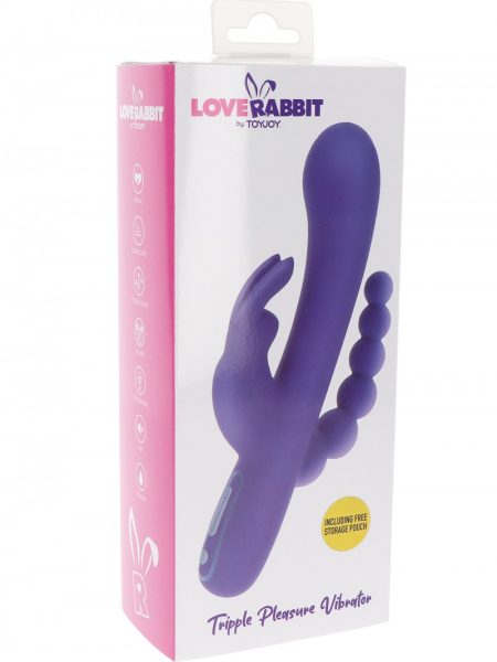 Triple Pleasure Vibrator | Toy Joy