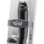 Dildo 10 inch with Balls Dark Get Real