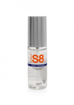 S8 WaterBased Cooling Anal Lube 50ml