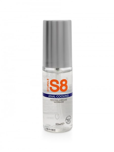 S8 WaterBased Cooling Anal Lube 50ml