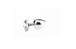 Metalen Buttplug Large Clear