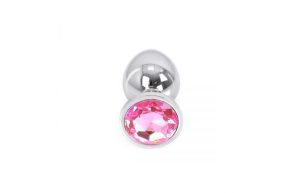 Metalen Buttplug Large Roze - Afbeelding 2