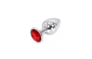 Metalen Buttplug Large Rood