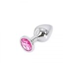 Metalen Buttplug Medium Roze