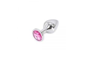 Metalen Buttplug Medium Roze