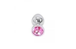 Metalen Buttplug Medium Roze - Afbeelding 2