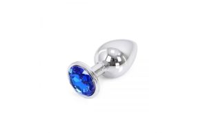 Metalen Buttplug Large Blauw