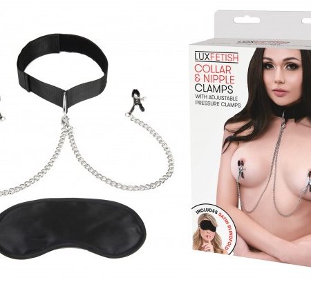 Collar & Nipple Clamps | Lux Fetish