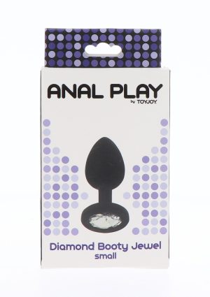 Diamond Booty Jewel Small Black | Toy Joy