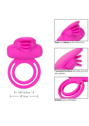 Dual Clit Flicker Enhancer | Calexotics - Afbeelding 2