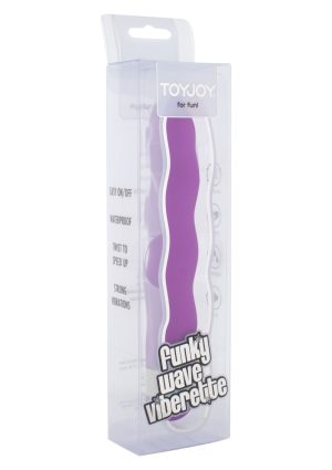 Funky Wave Vibrette Violet | Toy Joy - Afbeelding 2