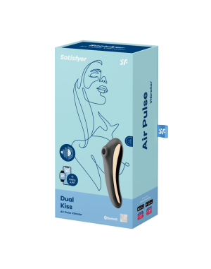 Dual Kiss Black | Satisfyer - Afbeelding 2