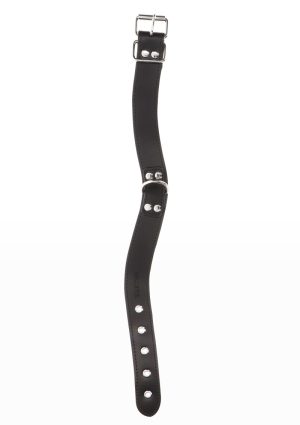 Elegant D-Ring Collar Black | Taboom - Afbeelding 2