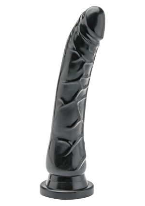 Get Real Dong 8 Inch Dark Skin - Afbeelding 2