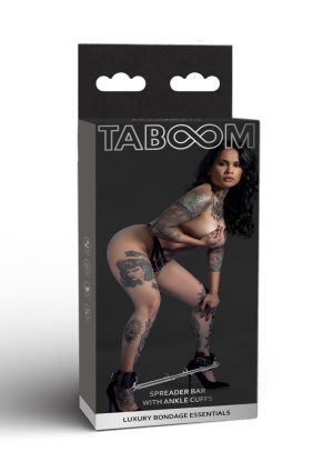 Spreader Bar With Ankle Cuffs  Black | Taboom - Afbeelding 2