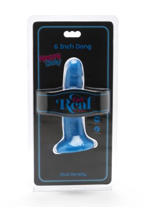 Happy Dicks Dong 6" Blue | Toy Joy - Afbeelding 2