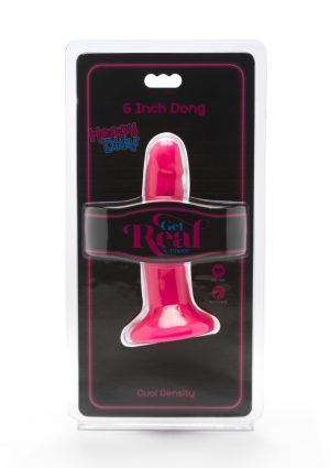 Happy Dicks Dong 6" Pink | Toy Joy - Afbeelding 2