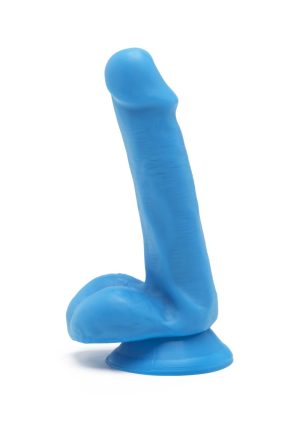 Happy Dicks Dildo 6" Balls Blue | Toy Joy