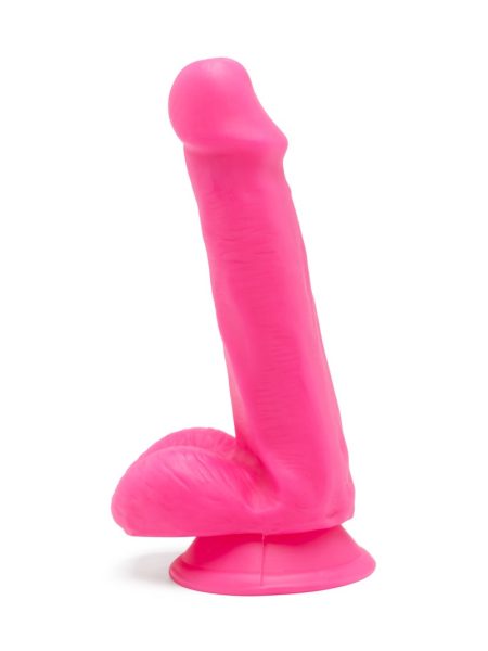 Happy Dicks Dildo 6" Balls Pink | Toy Joy