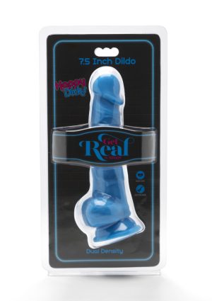 Happy Dicks Dildo 7,5" Balls Blue | Toy Joy - Afbeelding 2