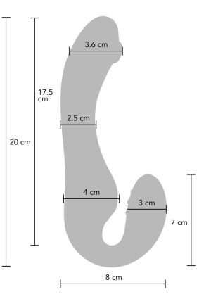Strapless Strap-on Pulse Vibe | Xocoon - Afbeelding 2