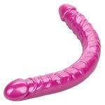 Size Queen Double Dong 17" Pink | Calexotics