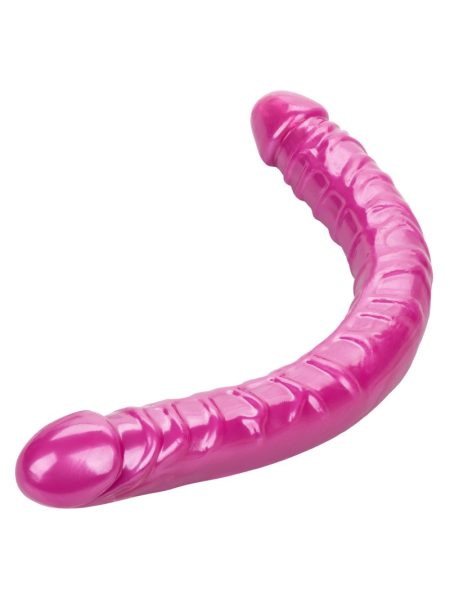 Size Queen Double Dong 17" Pink | Calexotics