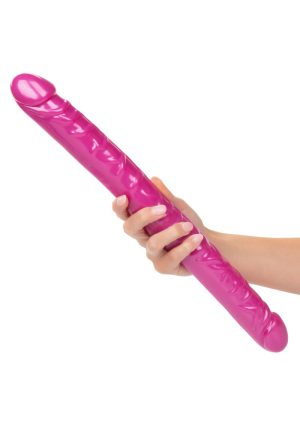 Size Queen Double Dong 17" Pink | Calexotics - Afbeelding 2