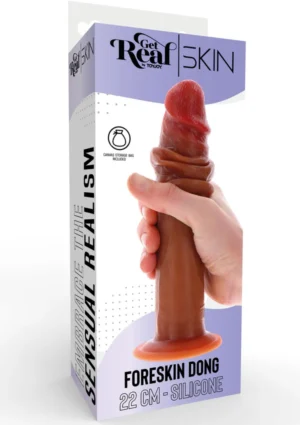 Foreskin Dong Silicone 22cm