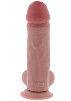 Deluxe Dual Density Thick Dildo 23cm - Afbeelding 2