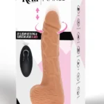 Up & Down Rotating & Vibrating Dildo 21cm