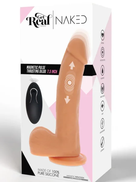 Magnetic Pulse Thrusting Dildo 19,5cm